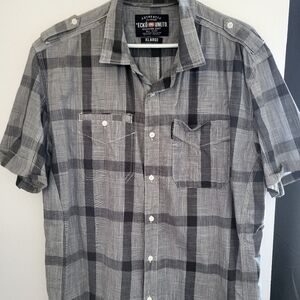 Ecko unlimited Men's short sleeve button down shirt
